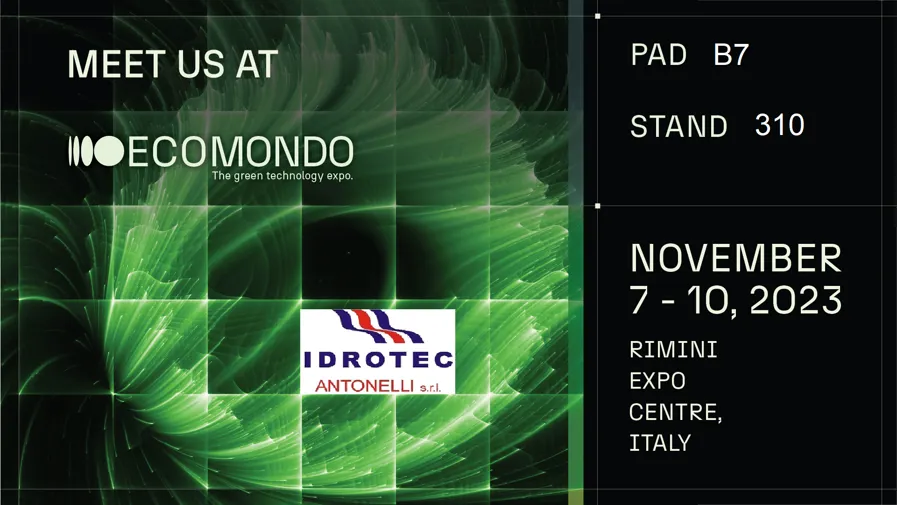 Locandina Fiera Ecomondo di Rimini
